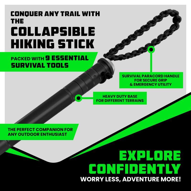 15in1 Tactical Hiking Stick