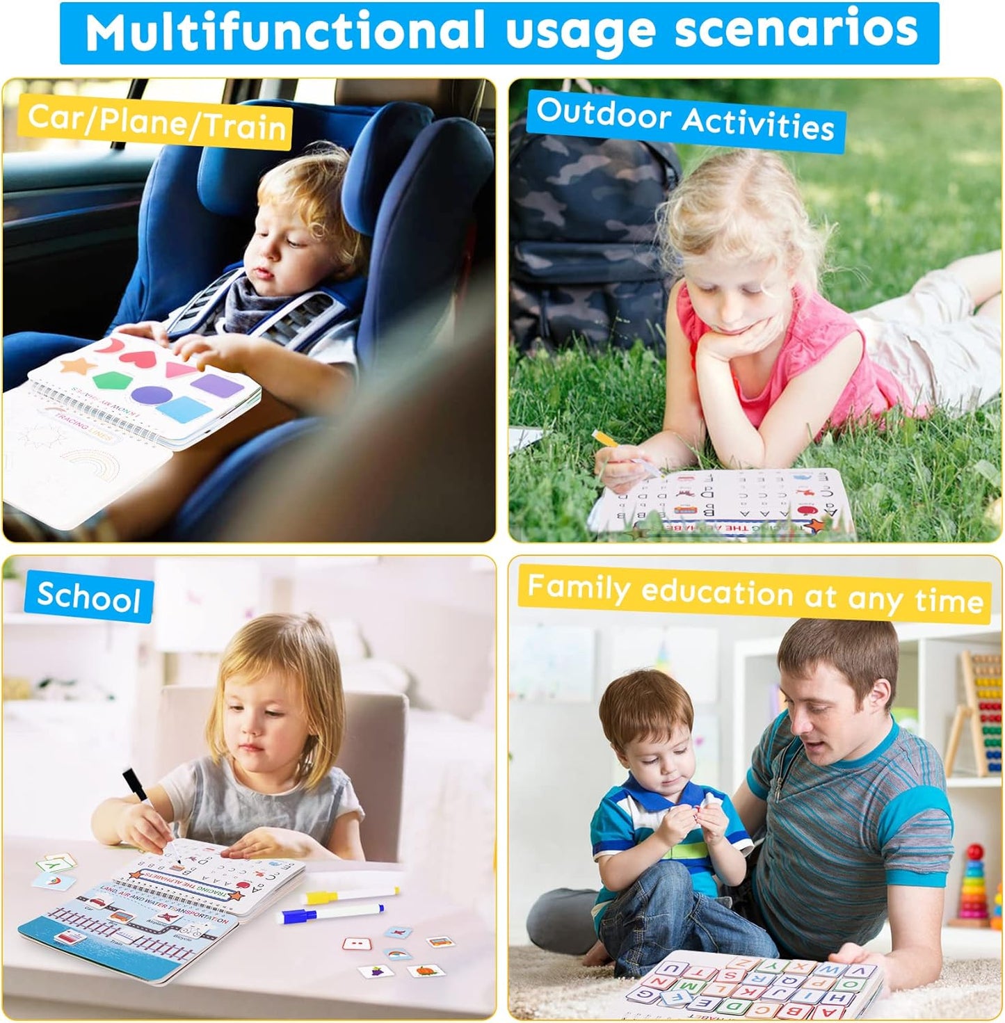 30 in 1 Montessori Learning Book