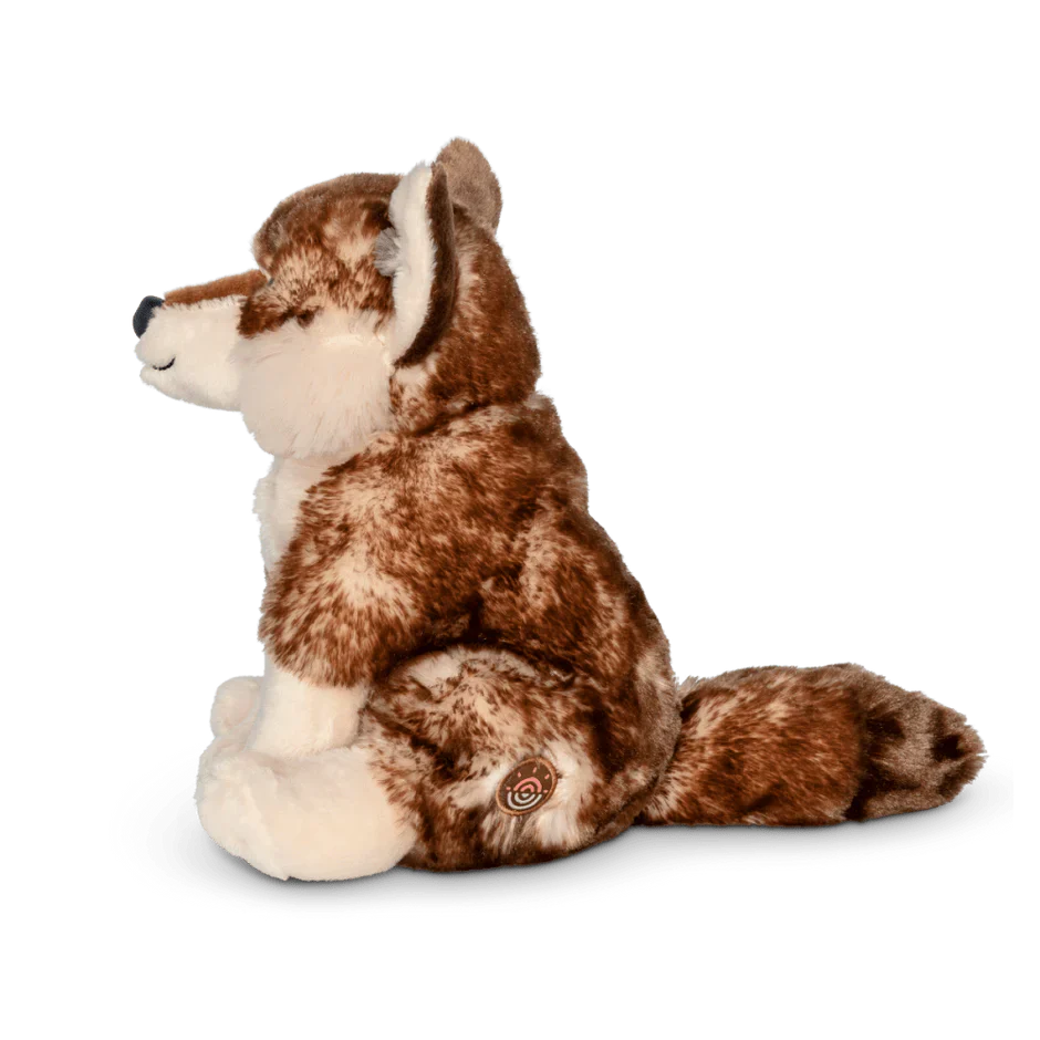 Weighted Red Wolf Plushie