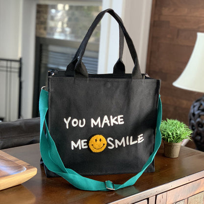 You Make Me Smile Tote Bag