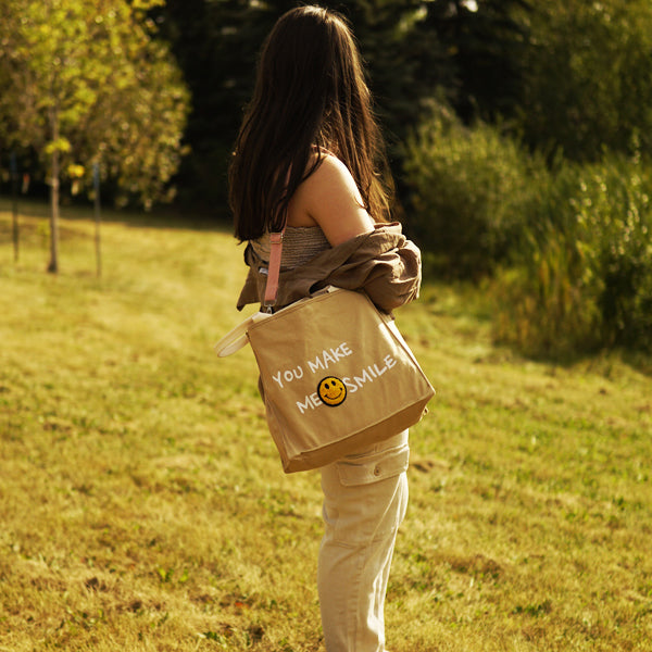 You Make Me Smile Tote Bag