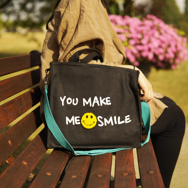 You Make Me Smile Tote Bag