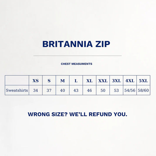 Britannia Zip