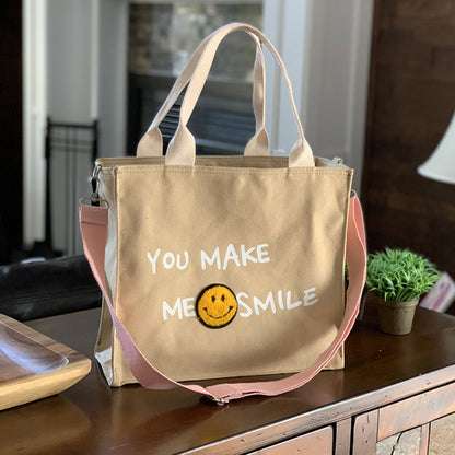 You Make Me Smile Tote Bag