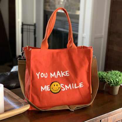 You Make Me Smile Tote Bag
