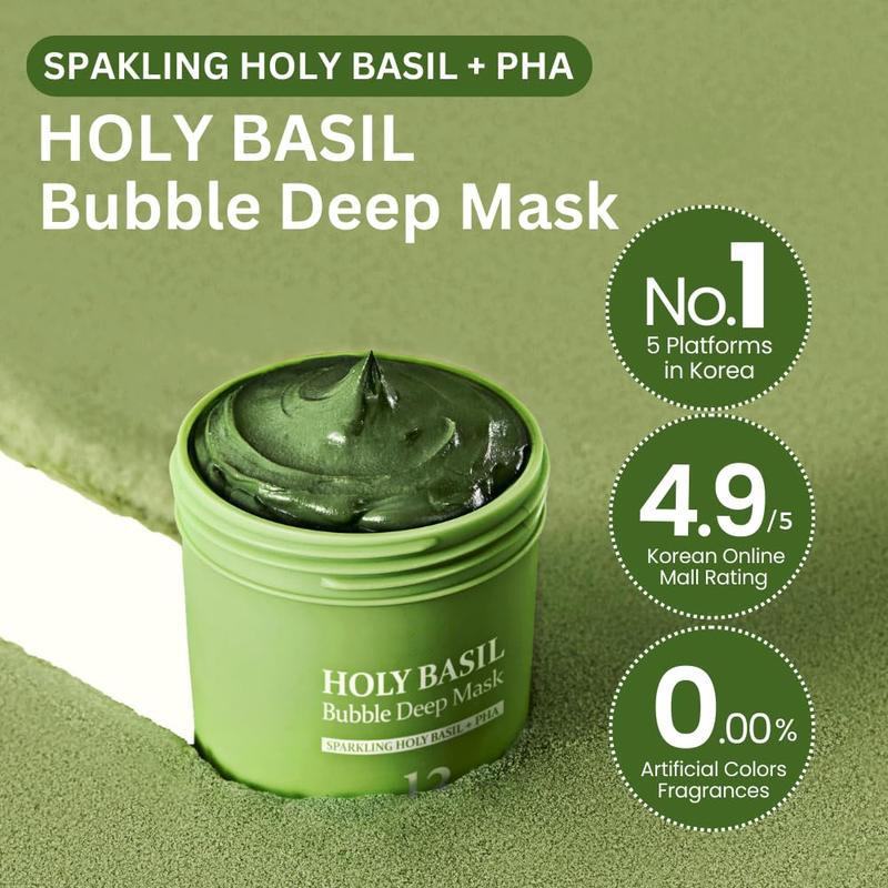 Holy Basil Bubble Mask
