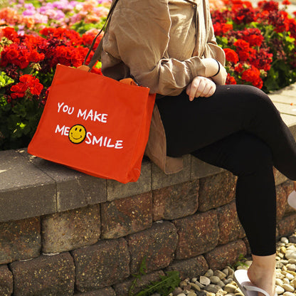 You Make Me Smile Tote Bag